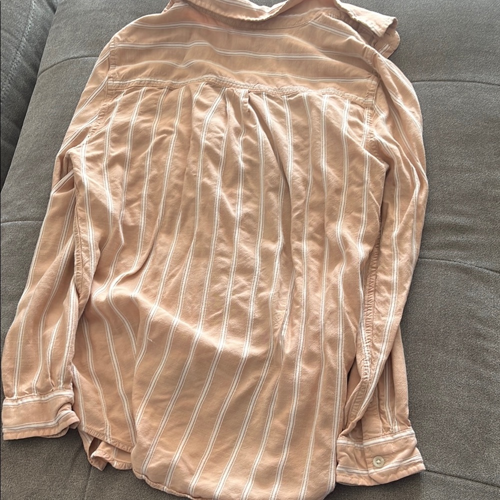 Daily Ritual  striped button down shirt - Picture 4 of 4